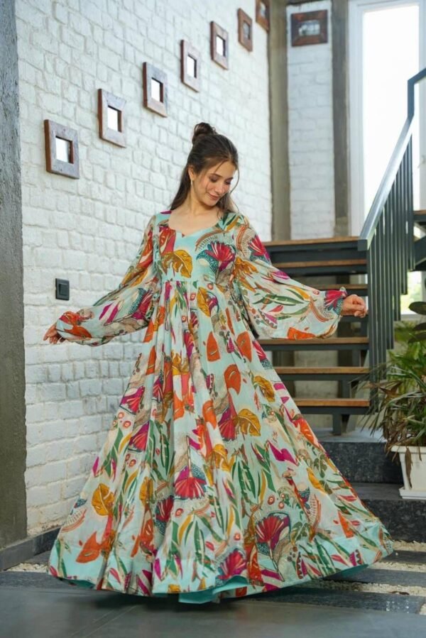Roseberry Elegance: Summer Delight Chinnon Maxi Set