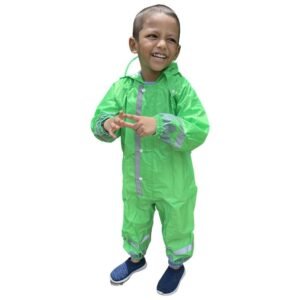 Kr  Plop Green Frog Playsuit Raincoat