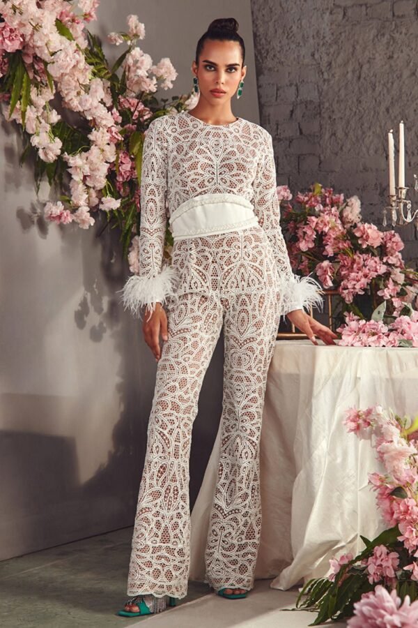 White Lace Jumpsuit