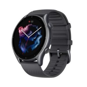 GTR 3, 1.39" AMOLED Display Smart Watch (Thunder Black)