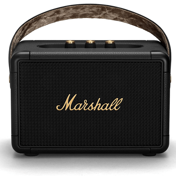 Kilburn 2 Portable Bluetooth Speaker ( Black & Brass )