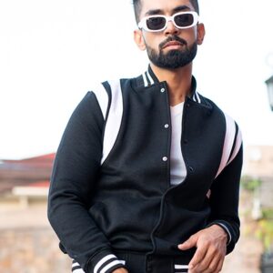 Black Varsity Jacket